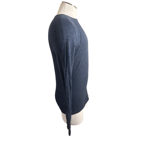 Men M Selected Homme Identity Denton Crew Neck Gray Pullover Sweater Top Cotton - Picture 6 of 8